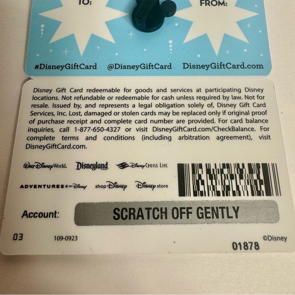 NWT. Disney Pin + Gift Card With Pin - Holiday 2023 Mickey And Minnie. LE 4000 - Picture 9 of 10